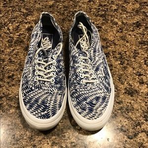 Vans Blue & White